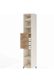 Hyperion Dolap 4 Raflı 3 Çekmeceli 44x44x243 Aytaşı-Çam