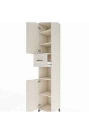 Hyperion Dolap 5 Raflı Tek Çekmeceli 2 Kapaklı 44x44x243 Aytaşı-Aytaşı