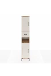 Hyperion Dolap 5 Raflı Tek Çekmeceli 2 Kapaklı 44x44x243 Çam-Aytaşı