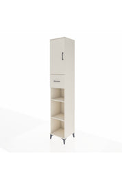 Hyperion Dolap 5 Raflı Tek Çekmeceli Tek Kapaklı 44x44x243 Aytaşı-Aytaşı