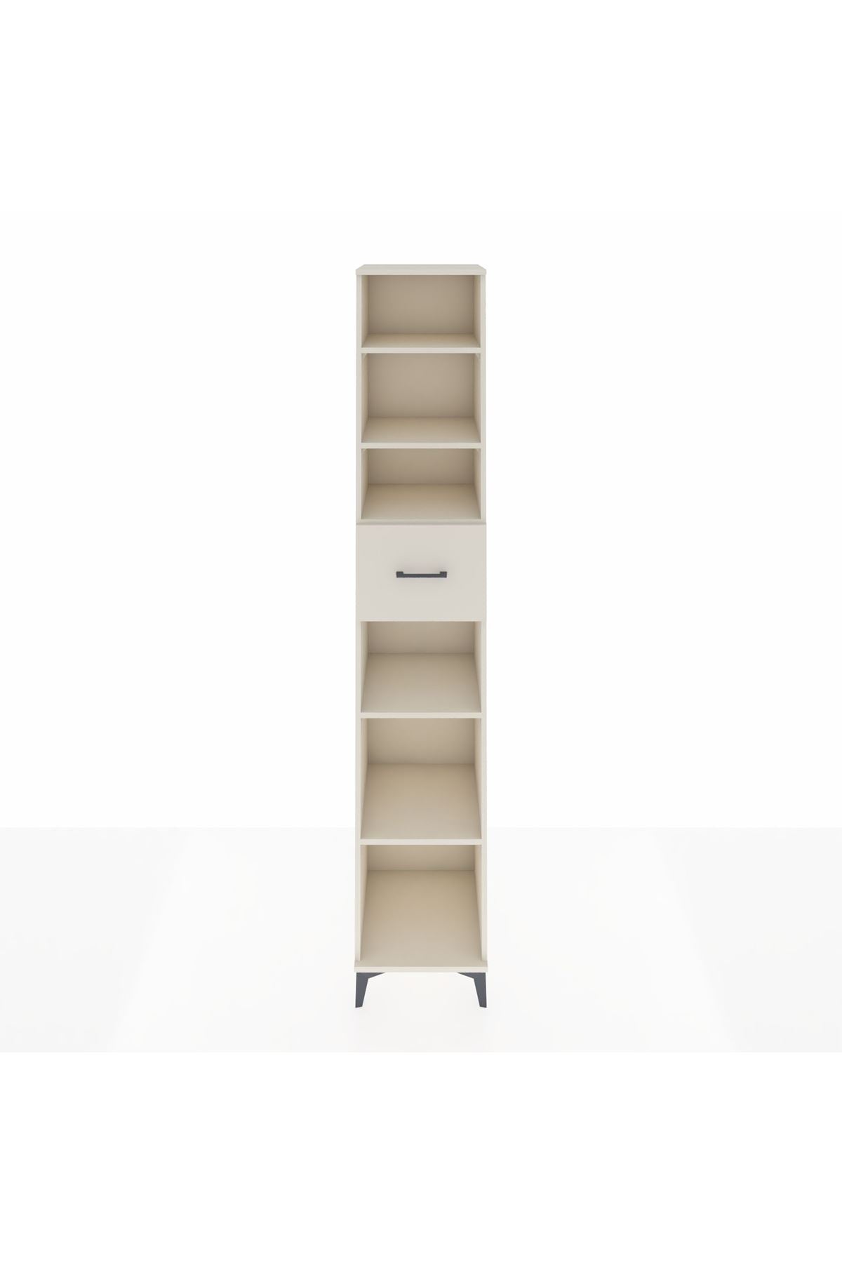 Hyperion Dolap 5 Raflı Tek Çekmeceli 44x44x243 Aytaşı-Aytaşı