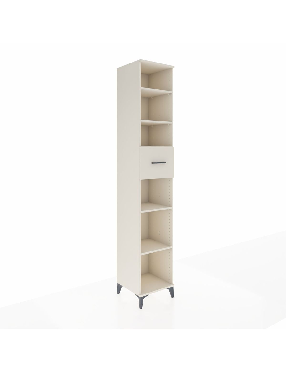 Hyperion Dolap 5 Raflı Tek Çekmeceli 44x44x243 Aytaşı-Aytaşı