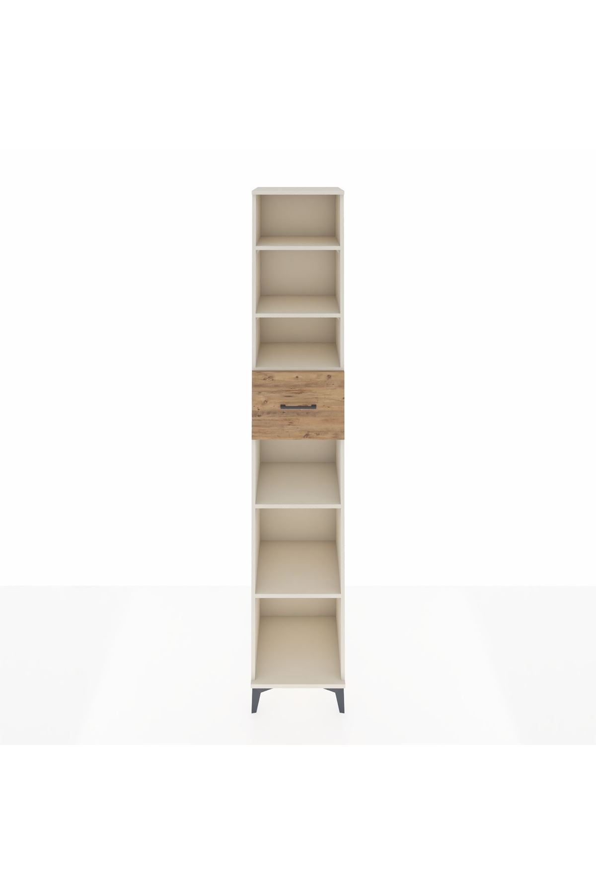 Hyperion Dolap 5 Raflı Tek Çekmeceli 44x44x243 Aytaşı-Çam