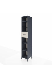 Hyperion Dolap 5 Raflı Tek Çekmeceli 44x44x243 Antrasit-Aytaşı