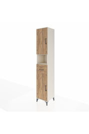 Hyperion Dolap 5 Raflı Tek Çekmeceli 2 Kapaklı 44x44x243 Aytaşı-Çam