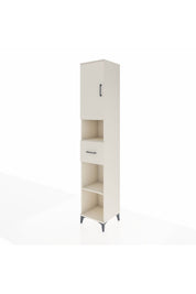 Hyperion Dolap 5 Raflı Tek Çekmeceli Tek Kapaklı 44x44x243 Aytaşı-Aytaşı