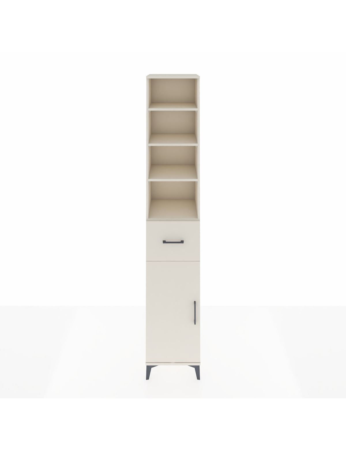 Hyperion Dolap 5 Raflı Tek Çekmeceli Tek Kapaklı 44x44x243 Aytaşı-Aytaşı