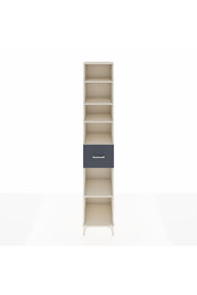 Hyperion Dolap 5 Raflı Tek Çekmeceli 44x44x243 Aytaşı-Antrasit