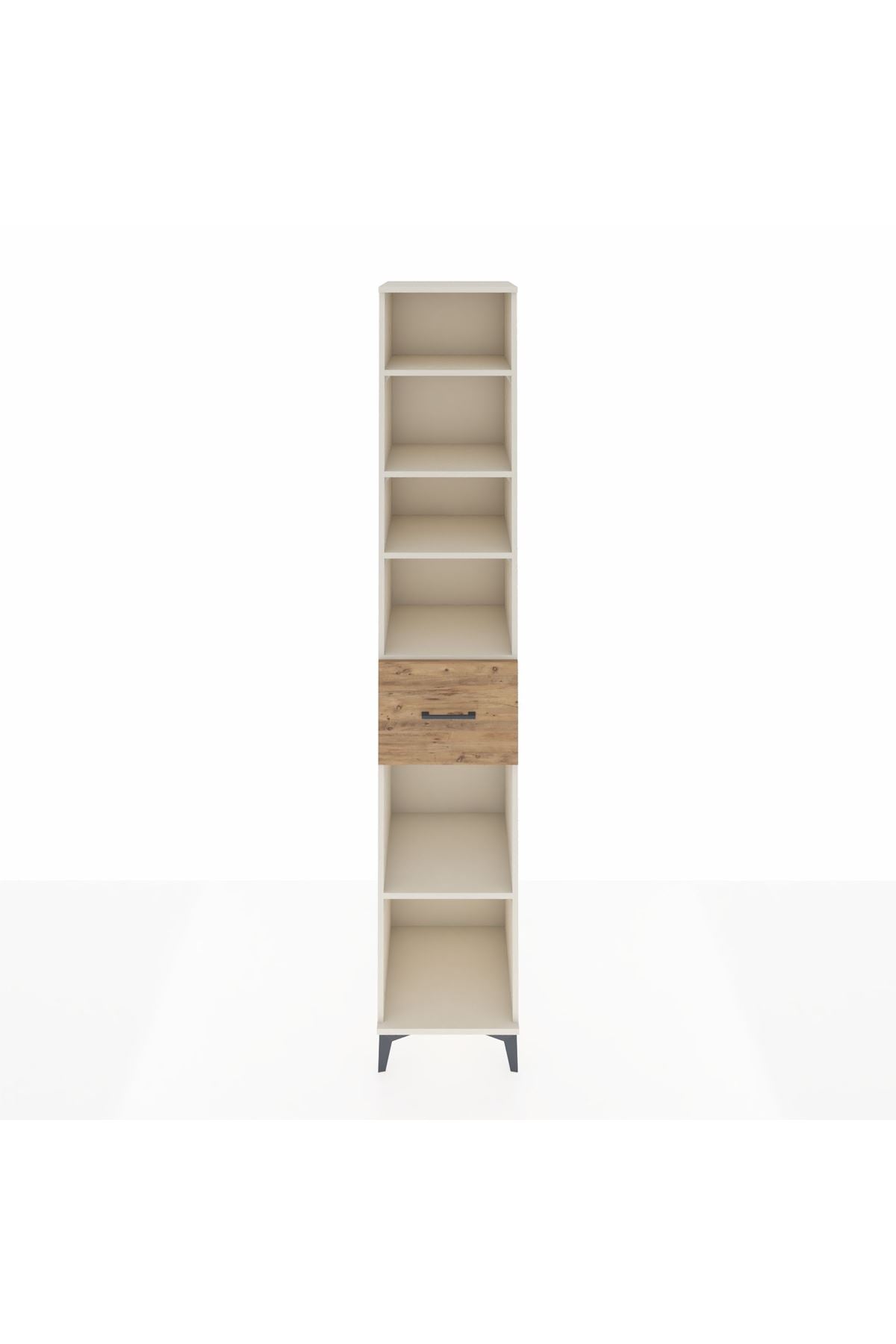 Hyperion Dolap 5 Raflı Tek Çekmeceli 44x44x243 Aytaşı-Çam