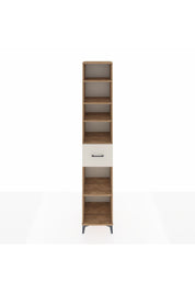 Hyperion Dolap 5 Raflı Tek Çekmeceli 44x44x243 Çam-Aytaşı