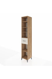 Hyperion Dolap 5 Raflı Tek Çekmeceli 44x44x243 Çam-Aytaşı