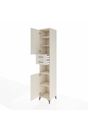 Hyperion Dolap 5 Raflı 2 Çekmeceli 2 Kapaklı 44x44x243 Aytaşı-Aytaşı