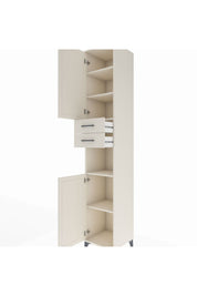 Hyperion Dolap 5 Raflı 2 Çekmeceli 2 Kapaklı 44x44x243 Aytaşı-Aytaşı