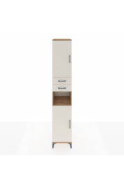 Hyperion Dolap 5 Raflı 2 Çekmeceli 2 Kapaklı 44x44x243 Çam-Aytaşı