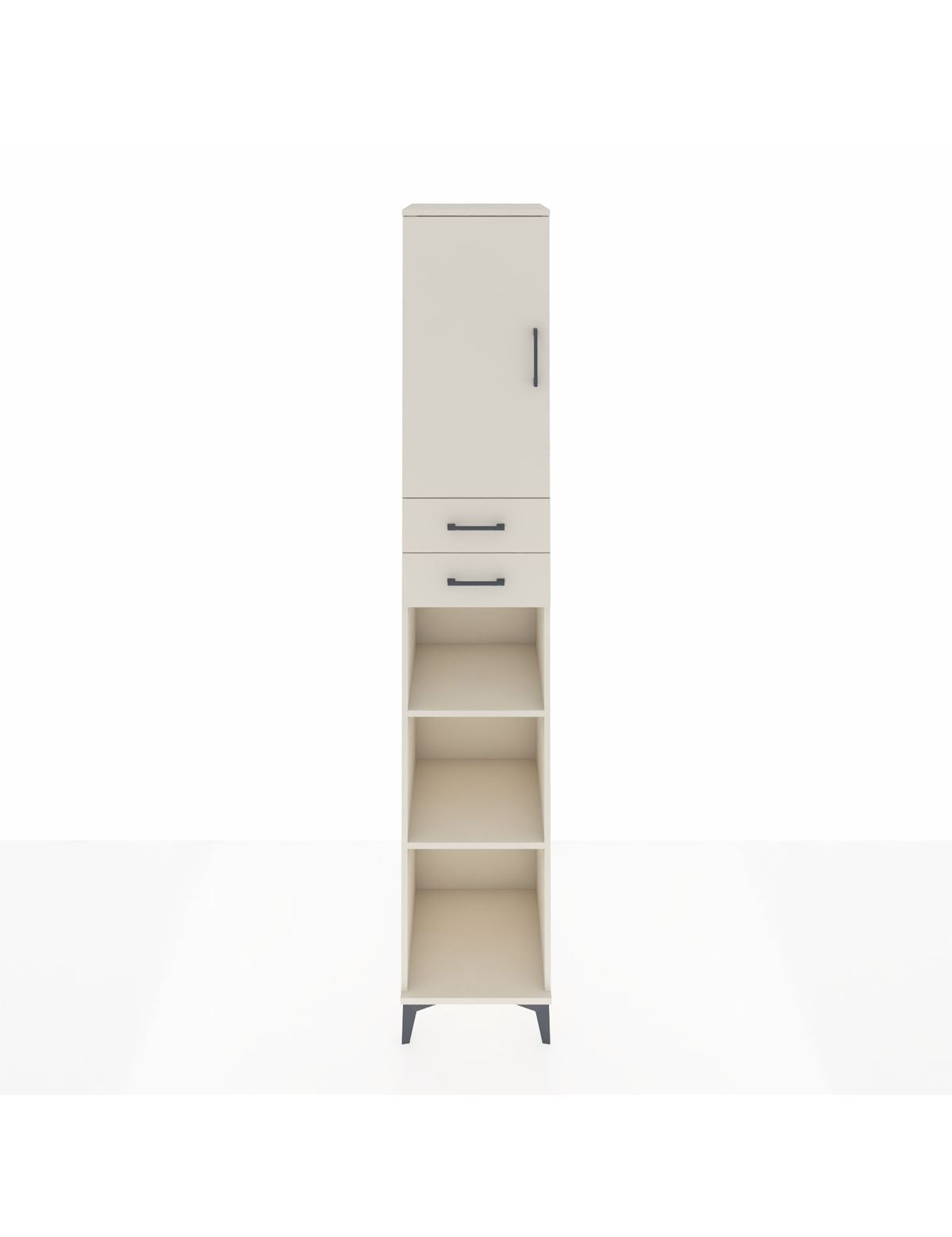 Hyperion Dolap 5 Raflı 2 Çekmeceli Tek Kapaklı 44x44x243 Aytaşı-Aytaşı