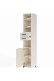 Hyperion Dolap 5 Raflı 2 Çekmeceli Tek Kapaklı 44x44x243 Aytaşı-Aytaşı