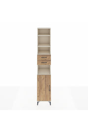 Hyperion Dolap 5 Raflı 2 Çekmeceli Tek Kapaklı 44x44x243 Aytaşı-Çam