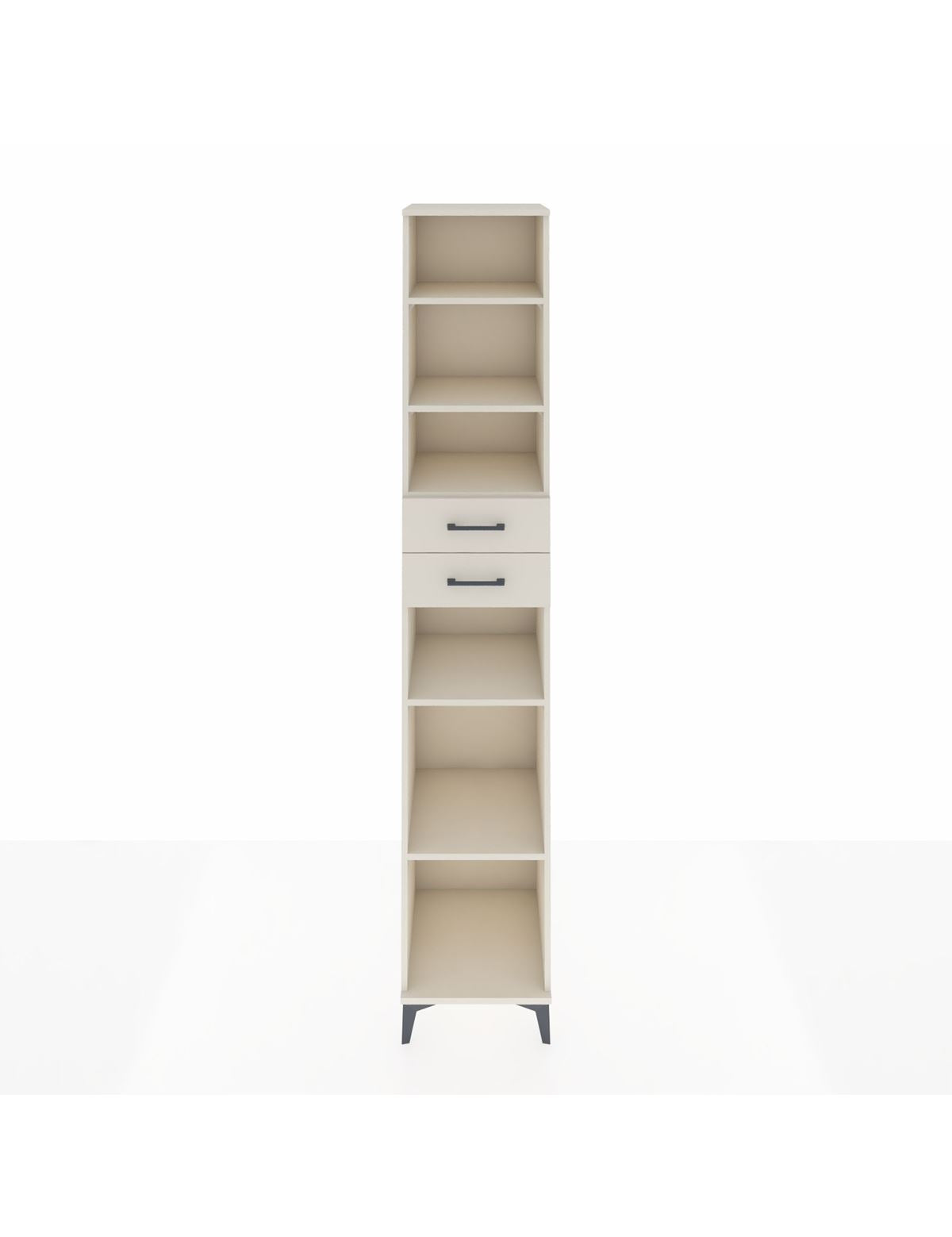 Hyperion Dolap 5 Raflı 2 Çekmeceli 44x44x243 Aytaşı-Aytaşı