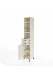 Hyperion Dolap 5 Raflı 2 Çekmeceli Tek Kapaklı 44x44x243 Aytaşı-Aytaşı