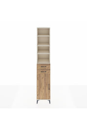 Hyperion Dolap 5 Raflı 2 Çekmeceli Tek Kapaklı 44x44x243 Aytaşı-Çam