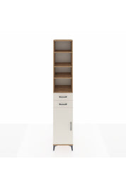 Hyperion Dolap 5 Raflı 2 Çekmeceli Tek Kapaklı 44x44x243 Çam-Aytaşı