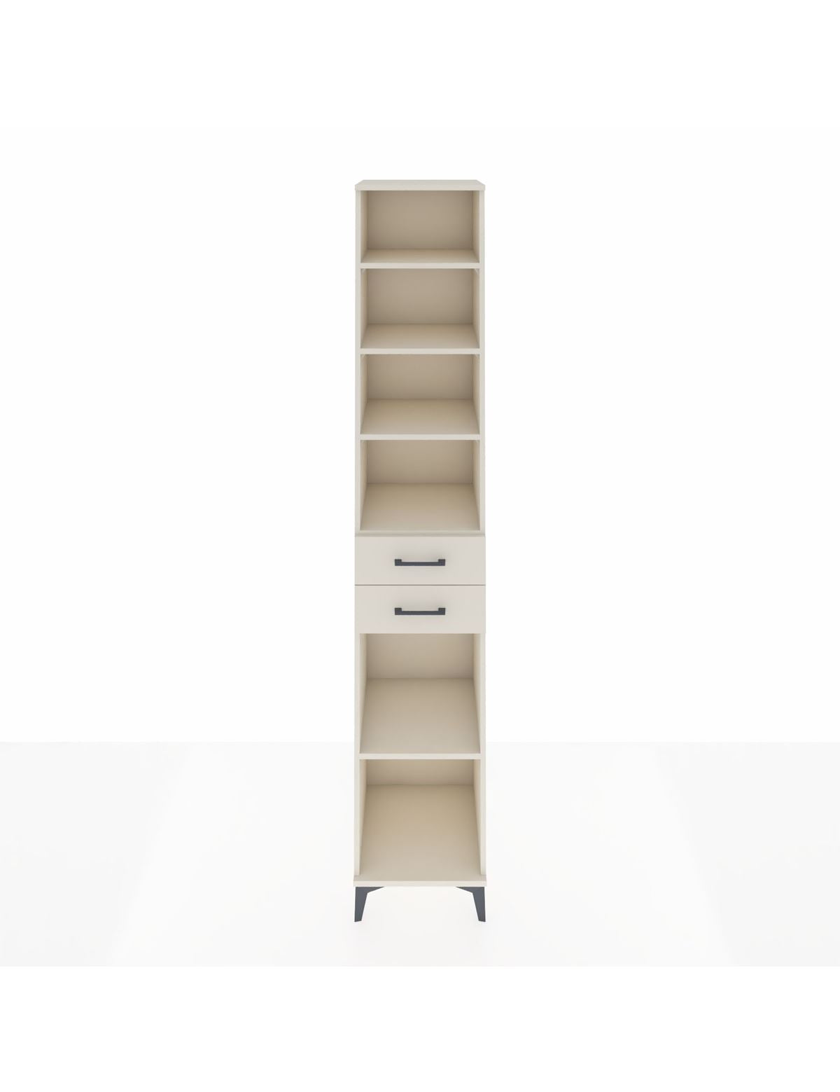 Hyperion Dolap 5 Raflı 2 Çekmeceli 44x44x243 Aytaşı-Aytaşı