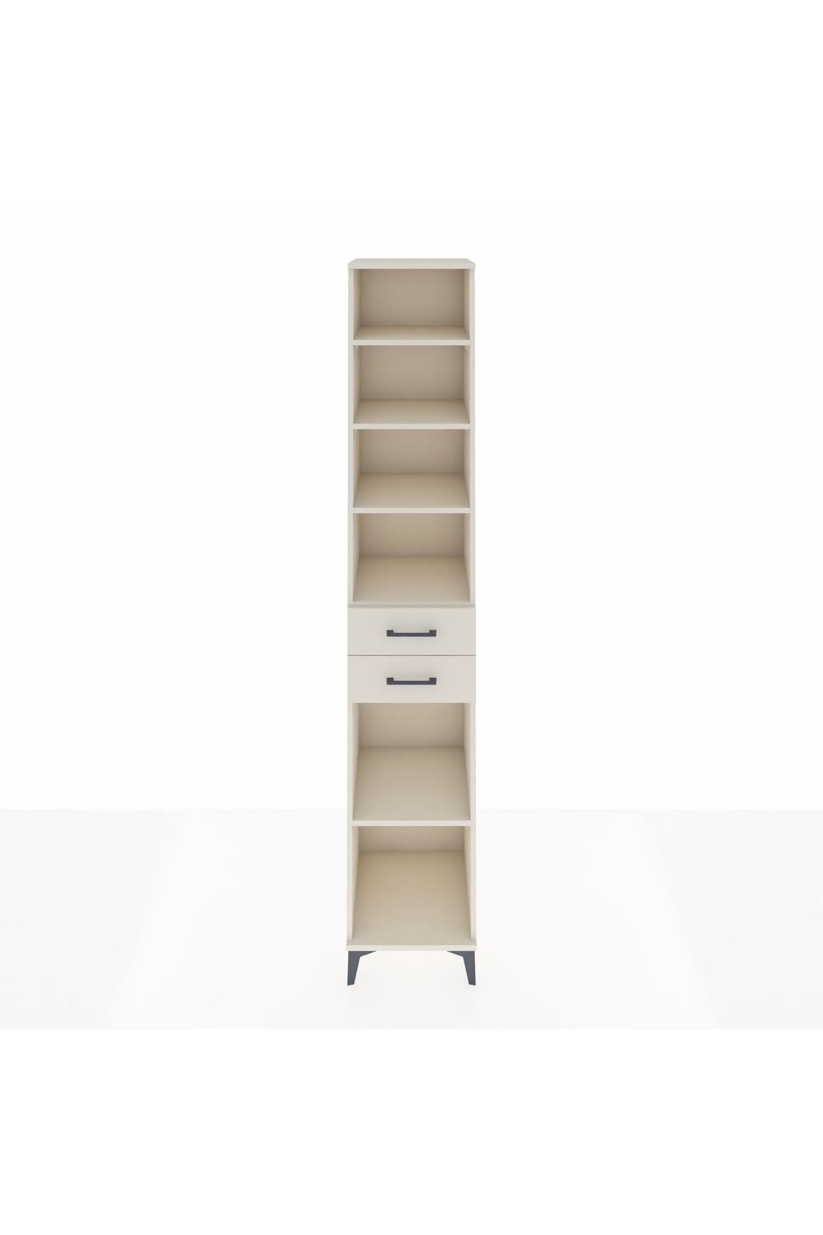 Hyperion Dolap 5 Raflı 2 Çekmeceli 44x44x243 Aytaşı-Aytaşı