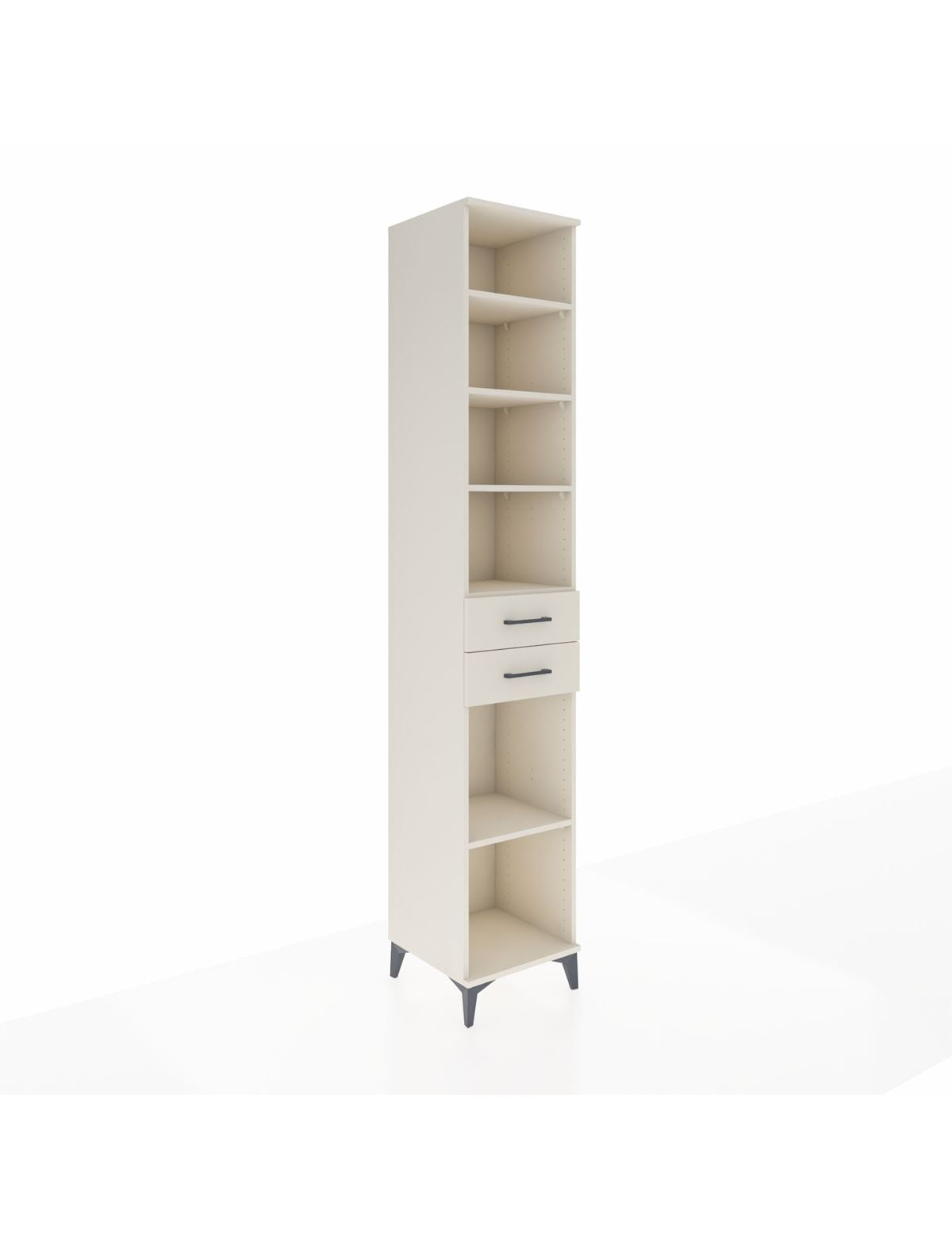 Hyperion Dolap 5 Raflı 2 Çekmeceli 44x44x243 Aytaşı-Aytaşı