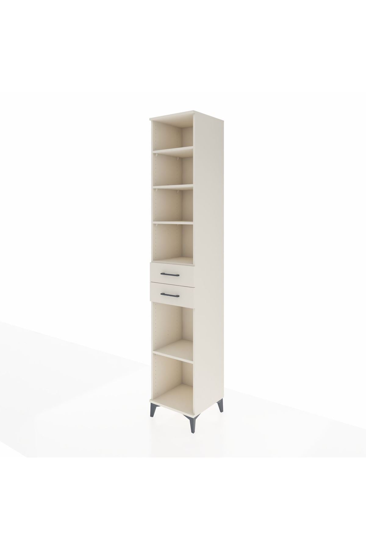 Hyperion Dolap 5 Raflı 2 Çekmeceli 44x44x243 Aytaşı-Aytaşı