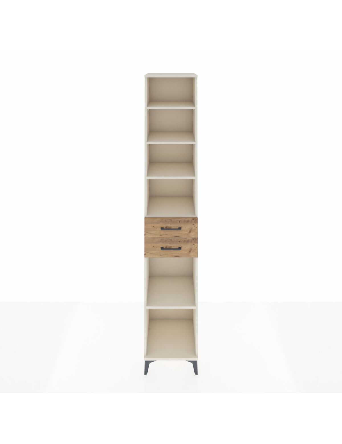 Hyperion Dolap 5 Raflı 2 Çekmeceli 44x44x243 Aytaşı-Çam