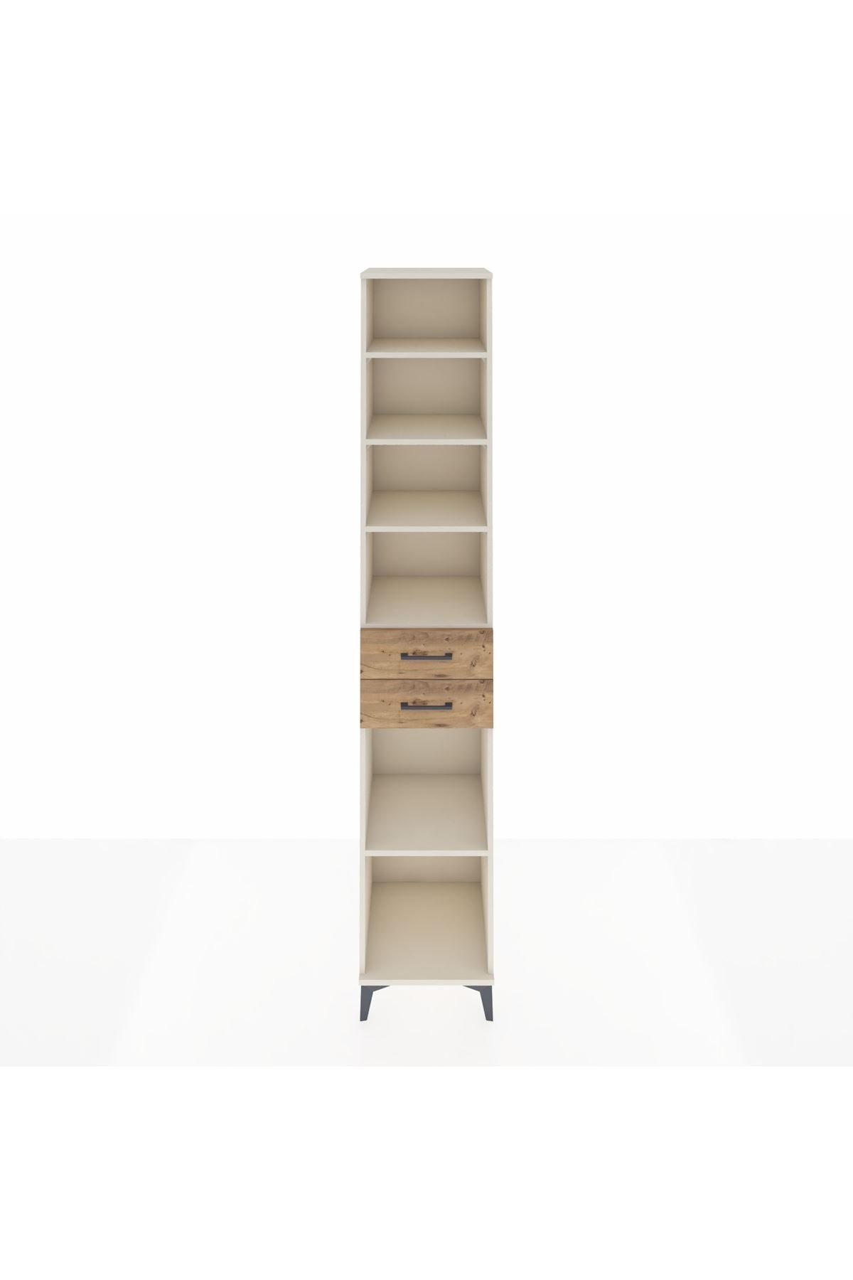 Hyperion Dolap 5 Raflı 2 Çekmeceli 44x44x243 Aytaşı-Çam