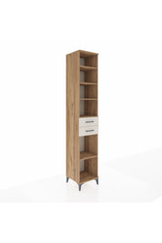 Hyperion Dolap 5 Raflı 2 Çekmeceli 44x44x243 Çam-Aytaşı