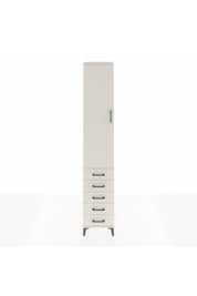 Hyperion Dolap 2 Raflı 5 Çekmeceli Tek Askılı 44x44x243 Aytaşı-Aytaşı