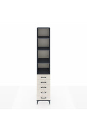 Hyperion Dolap 4 Raflı 5 Çekmeceli 44x44x243 Antrasit-Aytaşı