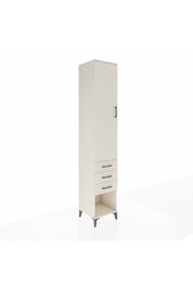 Hyperion Dolap 2 Raflı 3 Çekmeceli Tek Askılı 44x44x243 Aytaşı-Aytaşı