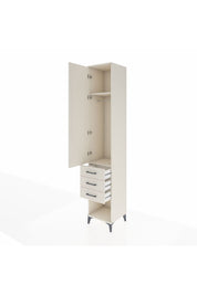 Hyperion Dolap 2 Raflı 3 Çekmeceli Tek Askılı 44x44x243 Aytaşı-Aytaşı