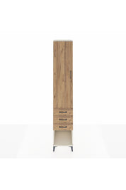 Hyperion Dolap 2 Raflı 3 Çekmeceli Tek Askılı 44x44x243 Aytaşı-Çam