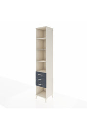 Hyperion Dolap 4 Raflı 3 Çekmeceli 44x44x243 Aytaşı-Antrasit