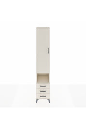 Hyperion Dolap 3 Raflı 3 Çekmeceli Tek Kapaklı 44x44x243 Aytaşı-Aytaşı