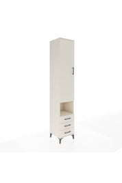 Hyperion Dolap 3 Raflı 3 Çekmeceli Tek Kapaklı 44x44x243 Aytaşı-Aytaşı