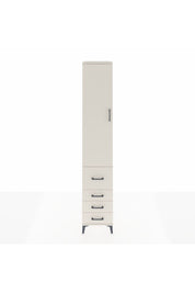 Hyperion Dolap 2 Raflı 4 Çekmeceli Tek Askılı 44x44x243 Aytaşı-Aytaşı