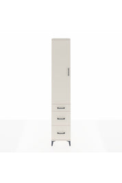 Hyperion Dolap 4 Raflı 3 Çekmeceli Tek Kapaklı 44x44x243 Aytaşı-Aytaşı