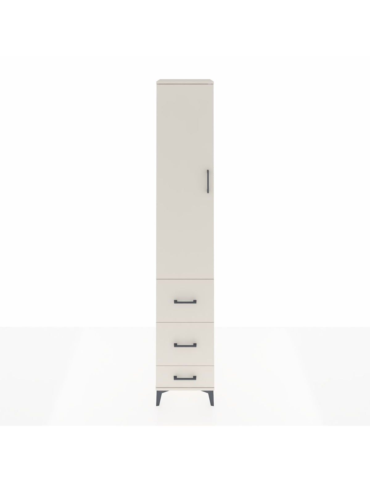 Hyperion Dolap 2 Raflı 3 Çekmeceli Tek Askılı 44x44x243 Aytaşı-Aytaşı