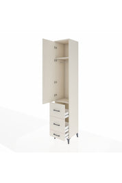 Hyperion Dolap 2 Raflı 3 Çekmeceli Tek Askılı 44x44x243 Aytaşı-Aytaşı