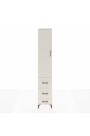 Hyperion Dolap 4 Raflı 3 Çekmeceli Tek Kapaklı 44x44x243 Aytaşı-Aytaşı