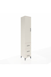 Hyperion Dolap 4 Raflı 3 Çekmeceli Tek Kapaklı 44x44x243 Aytaşı-Aytaşı