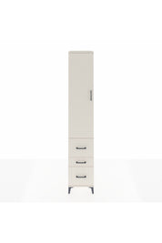 Hyperion Dolap 4 Raflı 3 Çekmeceli Tek Kapaklı 44x44x243 Aytaşı-Aytaşı