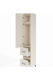 Hyperion Dolap 3 Raflı 2 Çekmeceli Tek Askılı 44x44x243 Aytaşı-Aytaşı