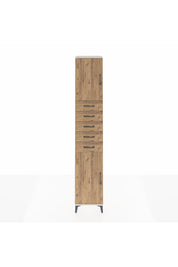 Hyperion Dolap 3 Raflı 5 Çekmeceli 2 Kapaklı 44x44x243 Aytaşı-Çam