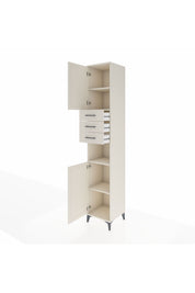 Hyperion Dolap 4 Raflı 3 Çekmeceli 2 Kapaklı 44x44x243 Aytaşı-Aytaşı